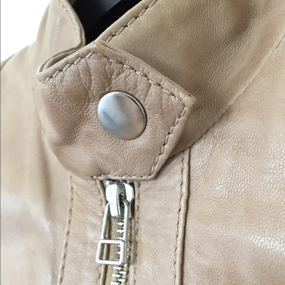 ORIGINAL Danier Leather Womens Biker Style Jacket - Picture 5 of 7